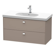 Тумба базальт матовый 102 см Duravit Brioso BR414701043