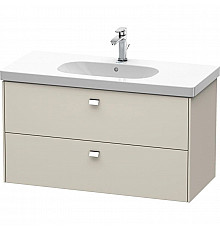 Тумба тауп матовый 102 см Duravit Brioso BR414701091
