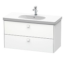 Тумба белый матовый 102 см Duravit Brioso BR414701818