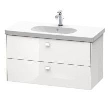 Тумба белый глянец 102 см Duravit Brioso BR414702222