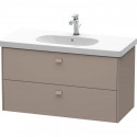 Тумба базальт матовый 102 см Duravit Brioso BR414704343