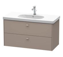 Тумба базальт матовый 102 см Duravit Brioso BR414704343
