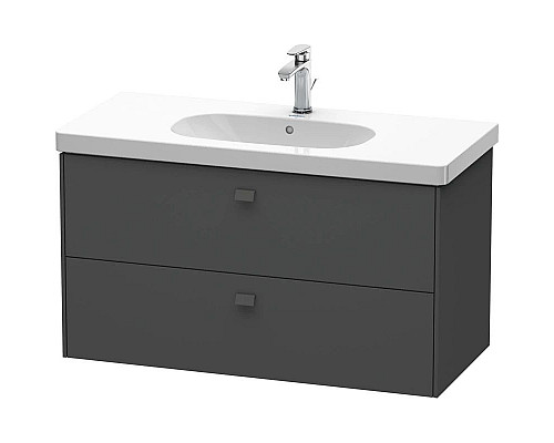 Купить Тумба графит матовый 102 см Duravit Brioso BR414704949 в магазине сантехники Santeh-Crystal.ru