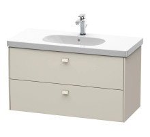 Тумба тауп матовый 102 см Duravit Brioso BR414709191