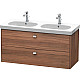 Заказать Тумба орех 117 см Duravit Brioso BR414801079 в магазине сантехники Santeh-Crystal.ru