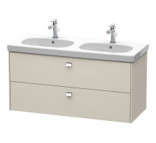 Тумба тауп матовый 117 см Duravit Brioso BR414801091
