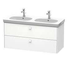 Тумба белый матовый 117 см Duravit Brioso BR414801818