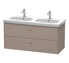 Тумба базальт матовый 117 см Duravit Brioso BR414804343