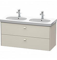Тумба тауп матовый 117 см Duravit Brioso BR414809191