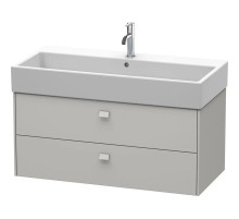 Тумба бетонно-серый матовый 98,4 см Duravit Brioso BR415600707