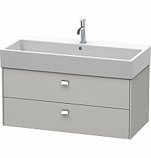 Тумба бетонно-серый матовый 98,4 см Duravit Brioso BR415601007