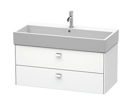 Купить Тумба белый матовый 98,4 см Duravit Brioso BR415601018 в магазине сантехники Santeh-Crystal.ru