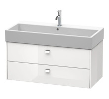 Тумба белый глянец 98,4 см Duravit Brioso BR415601022
