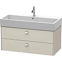 Тумба тауп матовый 98,4 см Duravit Brioso BR415601091