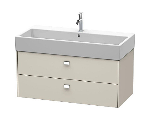 Купить Тумба тауп матовый 98,4 см Duravit Brioso BR415601091 в магазине сантехники Santeh-Crystal.ru