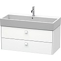 Тумба белый матовый 98,4 см Duravit Brioso BR415601818