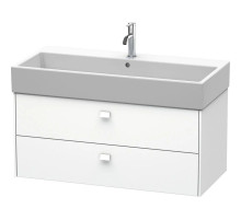 Тумба белый матовый 98,4 см Duravit Brioso BR415601818