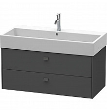 Тумба графит матовый 98,4 см Duravit Brioso BR415604949