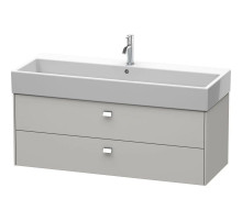 Тумба бетонно-серый матовый 118,4 см Duravit Brioso BR415701007
