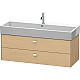 Купить Тумба дуб 118,4 см Duravit Brioso BR415701030 в магазине сантехники Santeh-Crystal.ru