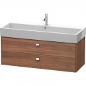 Тумба орех 118,4 см Duravit Brioso BR415701079