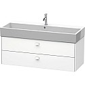 Тумба белый матовый 118,4 см Duravit Brioso BR415701818