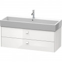Тумба белый глянец 118,4 см Duravit Brioso BR415702222