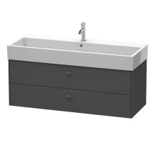 Тумба графит матовый 118,4 см Duravit Brioso BR415704949