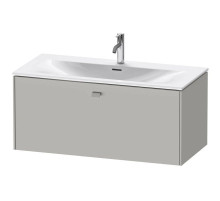 Тумба бетонно-серый матовый 102 см Duravit Brioso BR421300707