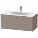 Тумба базальт матовый 102 см Duravit Brioso BR421301043
