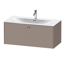 Тумба базальт матовый 102 см Duravit Brioso BR421301043