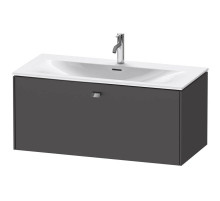 Тумба графит матовый 102 см Duravit Brioso BR421301049