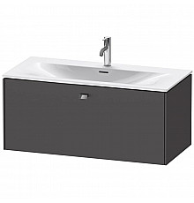 Тумба графит матовый 102 см Duravit Brioso BR421301049