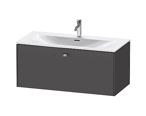 Купить Тумба графит матовый 102 см Duravit Brioso BR421301049 в магазине сантехники Santeh-Crystal.ru