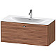 Купить Тумба орех 102 см Duravit Brioso BR421301079 в магазине сантехники Santeh-Crystal.ru