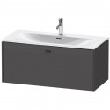 Тумба графит матовый 102 см Duravit Brioso BR421304949