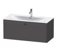 Тумба графит матовый 102 см Duravit Brioso BR421304949