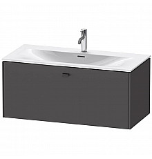 Тумба графит матовый 102 см Duravit Brioso BR421304949