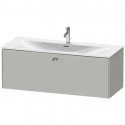Тумба бетонно-серый матовый 122 см Duravit Brioso BR421401007