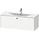 Заказать Тумба белый матовый 122 см Duravit Brioso BR421401018 в магазине сантехники Santeh-Crystal.ru