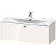 Купить Тумба белый глянец 122 см Duravit Brioso BR421401022 в магазине сантехники Santeh-Crystal.ru