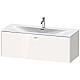 Купить Тумба белый глянец 122 см Duravit Brioso BR421402222 в магазине сантехники Santeh-Crystal.ru