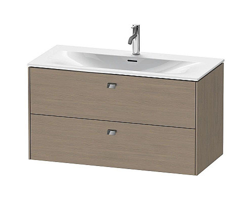 Приобрести Тумба серый дуб 102 см Duravit Brioso BR431301035 в магазине сантехники Santeh-Crystal.ru
