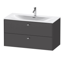 Тумба графит матовый 102 см Duravit Brioso BR431301049