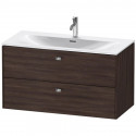 Тумба каштан 102 см Duravit Brioso BR431301053