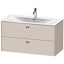 Тумба тауп матовый 102 см Duravit Brioso BR431301091