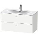 Тумба белый матовый 102 см Duravit Brioso BR431301818