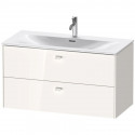 Тумба белый глянец 102 см Duravit Brioso BR431302222