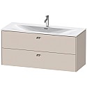 Тумба тауп матовый 122 см Duravit Brioso BR431401091