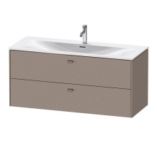 Тумба базальт матовый 122 см Duravit Brioso BR431404343